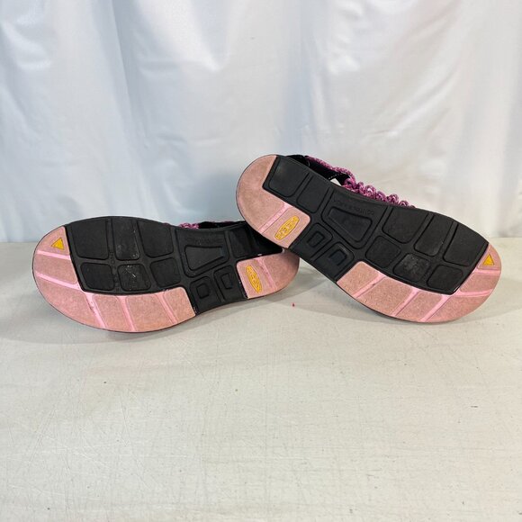 Keen Uneek Women’s Hiking Trail Woven Sandal Pink Purple Black Size 9 - 1014637 - Picture 10 of 13